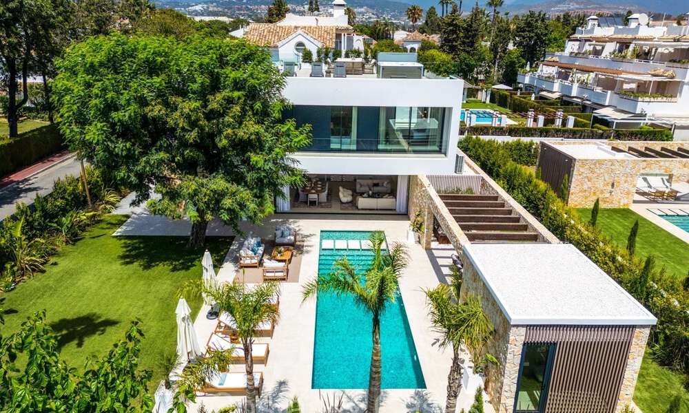 Nouvelle villa de luxe ultramoderne à vendre, à quelques pas de la plage de San Pedro, Marbella 72516