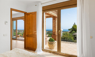 Majestueuse villa de style traditionnel à vendre, avec vue panoramique sur la mer à Marbella - Benahavis 72539 