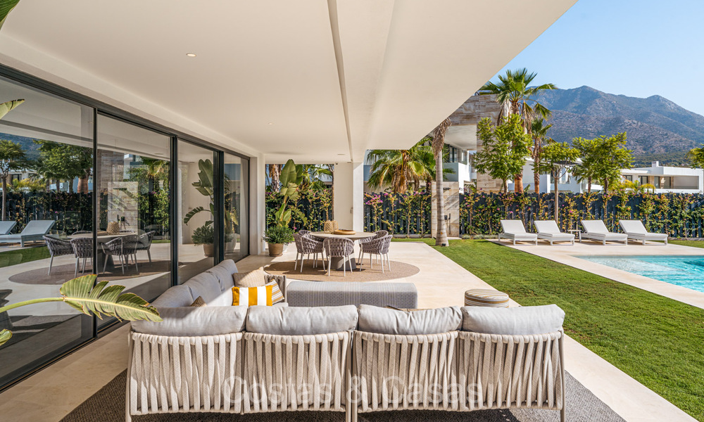 Villa au design sophistiqué dans une communauté fermée exclusive sur le Golden Mile de Marbella 72585