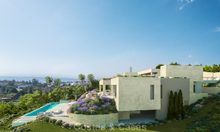 Emplacement privilégié pour le golf, terrain à bâtir à vendre dans un complexe de golf avec une vue imprenable sur la mer à Benahavis - Marbella 72679 