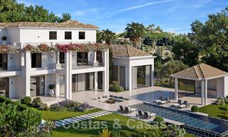 Emplacement privilégié pour le golf, terrain à bâtir à vendre dans un complexe de golf avec une vue imprenable sur la mer à Benahavis - Marbella 72681 