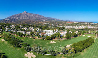 Villa méditerranéenne de plain-pied à vendre en bordure du parcours de golf Aloha à Nueva Andalucia, Marbella 72817 