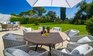 Villa méditerranéenne de plain-pied à vendre en bordure du parcours de golf Aloha à Nueva Andalucia, Marbella 72822 