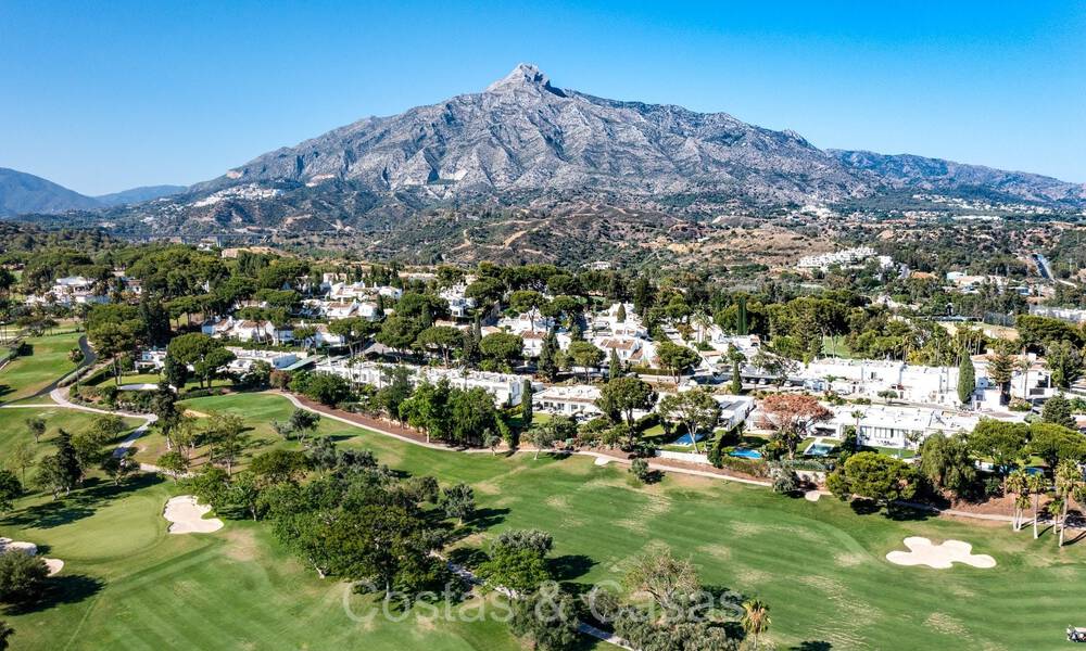 Villa méditerranéenne de plain-pied à vendre en bordure du parcours de golf Aloha à Nueva Andalucia, Marbella 72858