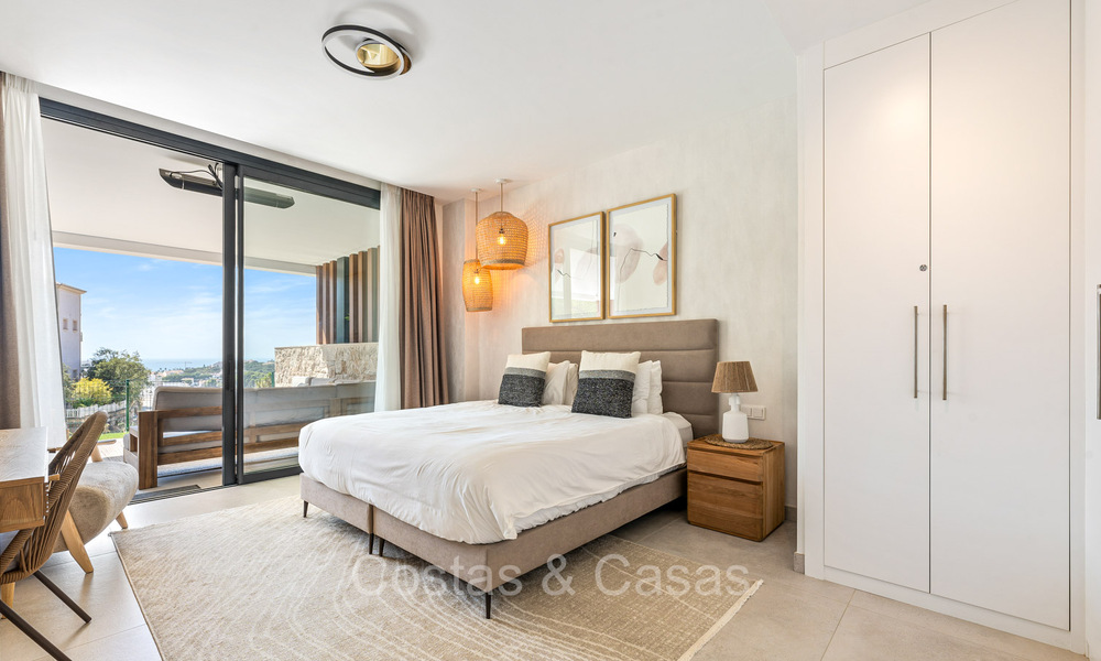 Appartement de jardin moderne et élégant prêt à emménager avec jardin privé et vue sur la mer à vendre à l'Est de Marbella 72721