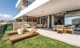 Appartement de jardin moderne et élégant prêt à emménager avec jardin privé et vue sur la mer à vendre à l'Est de Marbella 72733 