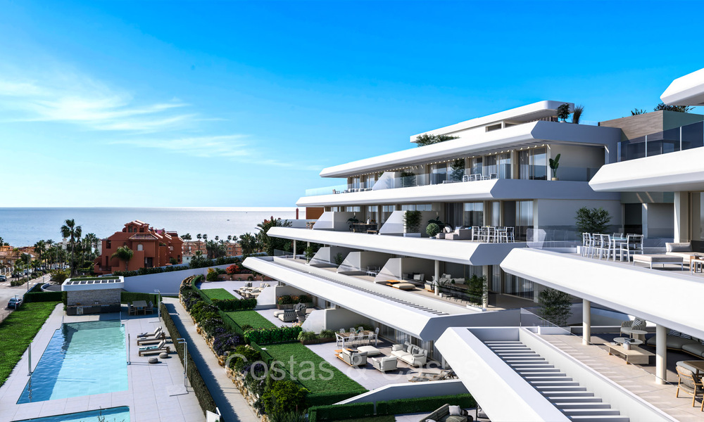 Appartements neufs économes en énergie à vendre à distance de marche de la plage à l'ouest d'Estepona 72748