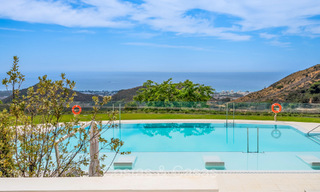 Prêt à emménager, appartement de jardin moderniste avec vue sur la mer à vendre, à quelques minutes en voiture du centre de Marbella 72891 