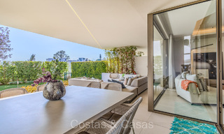 Maison de luxe sophistiquée et minimaliste à vendre dans un complexe prestigieux à Nueva Andalucia, Marbella 73151 