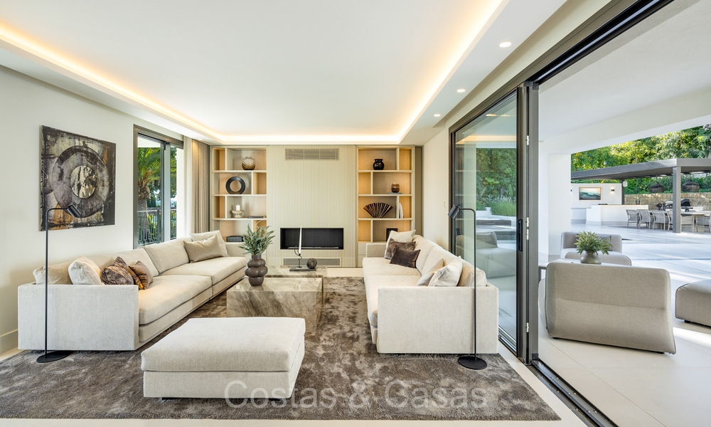 Villa de luxe sophistiquée dans un style architectural méditerranéen moderne à vendre à Nueva Andalucia, Marbella 73243