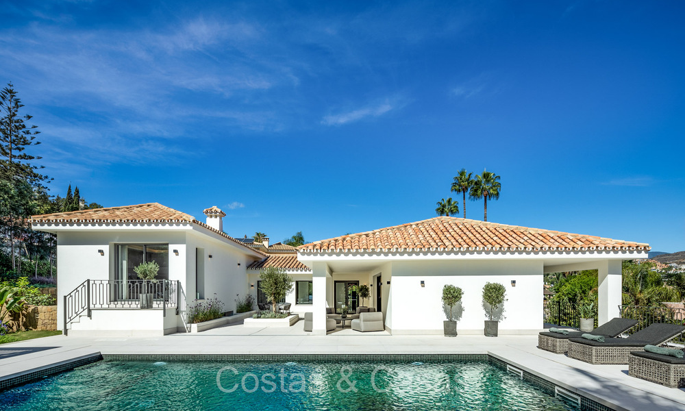 Villa de luxe sophistiquée dans un style architectural méditerranéen moderne à vendre à Nueva Andalucia, Marbella 73249