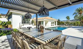 Villa de luxe sophistiquée dans un style architectural méditerranéen moderne à vendre à Nueva Andalucia, Marbella 73251 