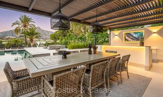 Villa de luxe sophistiquée dans un style architectural méditerranéen moderne à vendre à Nueva Andalucia, Marbella 73259 