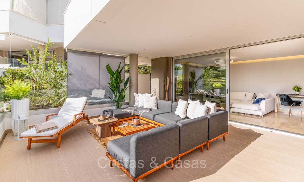 Prêt à emménager, appartement de luxe moderne à vendre à Benahavis - Marbella 73350