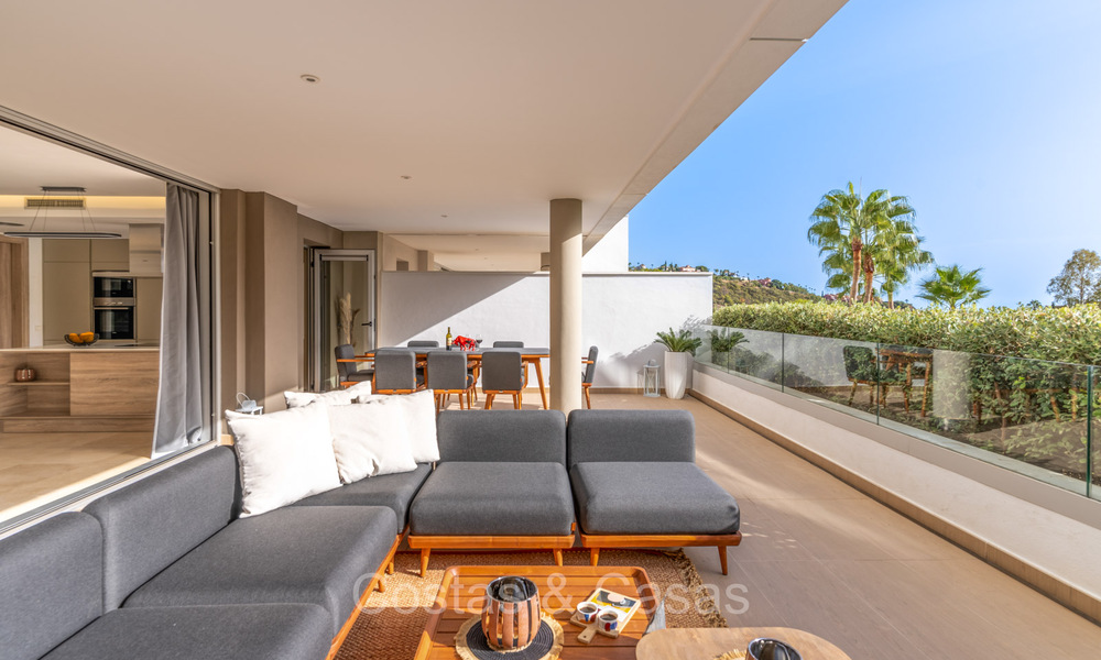 Prêt à emménager, appartement de luxe moderne à vendre à Benahavis - Marbella 73356