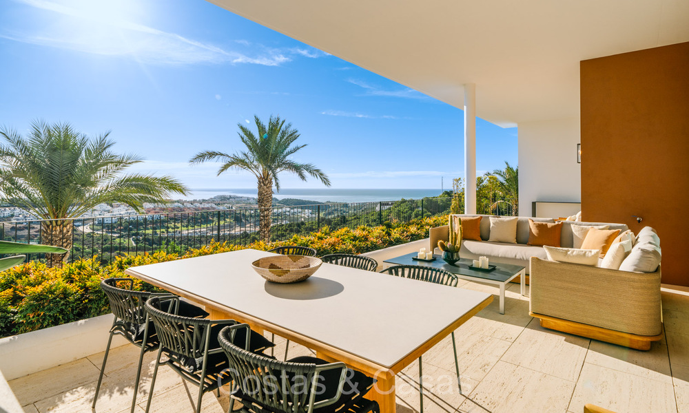 Appartement de luxe de première classe avec vue imprenable sur la mer à vendre dans un complexe de golf 5* à Casares, Costa del Sol 73390