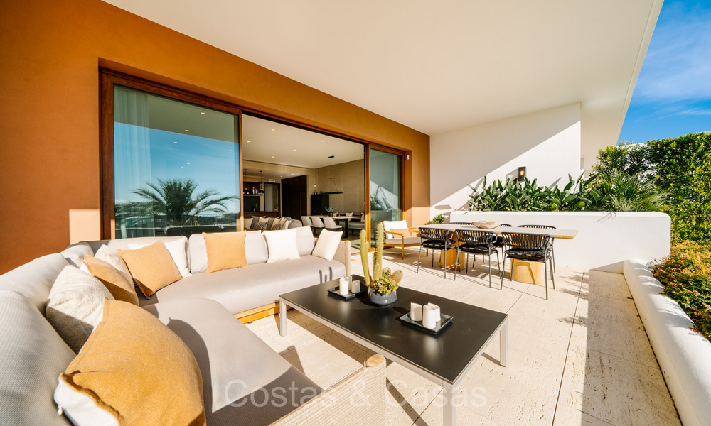 Appartement de luxe de première classe avec vue imprenable sur la mer à vendre dans un complexe de golf 5* à Casares, Costa del Sol 73391