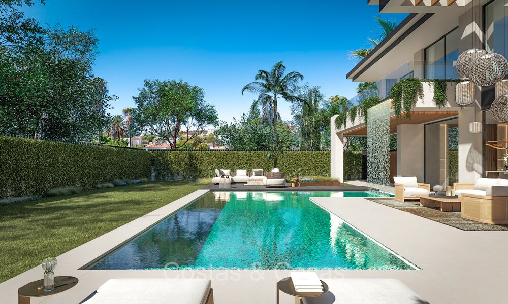 Nouveau sur le marché. 7 nouvelles villas de charme à vendre, à distance de marche de Puerto Banus et de la plage de San Pedro, Marbella 73506