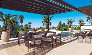 Nouveau sur le marché. 7 nouvelles villas de charme à vendre, à distance de marche de Puerto Banus et de la plage de San Pedro, Marbella 73509 