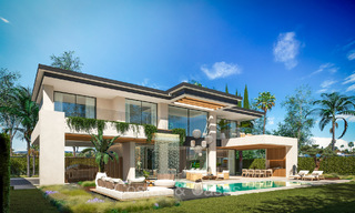 Nouveau sur le marché. 7 nouvelles villas de charme à vendre, à distance de marche de Puerto Banus et de la plage de San Pedro, Marbella 73521 