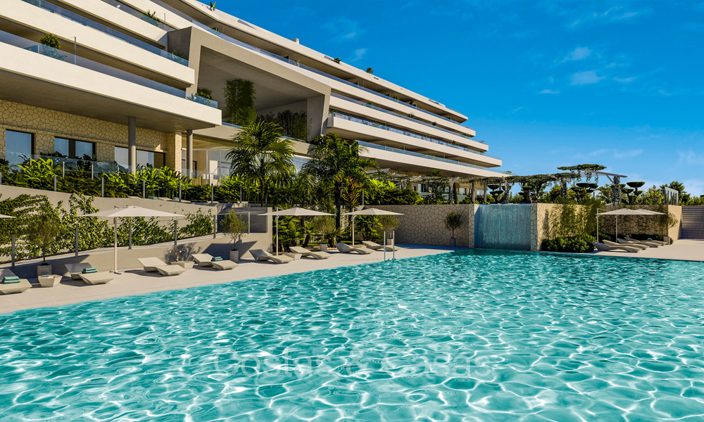 Nouveau sur le marché. Appartements élégants avec vue phénoménale sur la mer à vendre dans un complexe de luxe à Fuengirola, Costa del Sol 74357