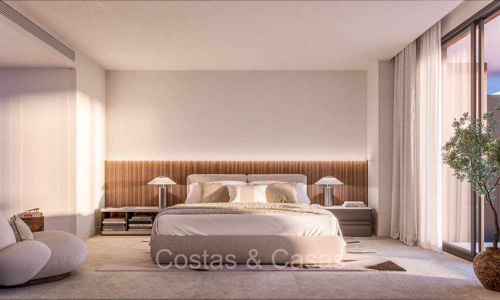 Nouveau sur le marché. Appartements élégants avec vue phénoménale sur la mer à vendre dans un complexe de luxe à Fuengirola, Costa del Sol 74359