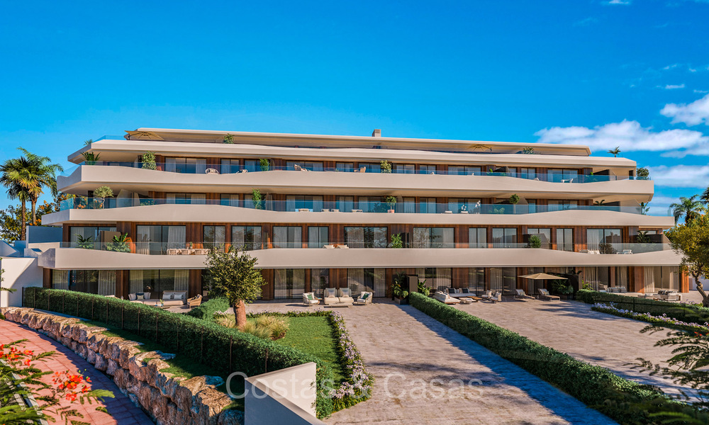 Nouveau sur le marché. Appartements élégants avec vue phénoménale sur la mer à vendre dans un complexe de luxe à Fuengirola, Costa del Sol 74362