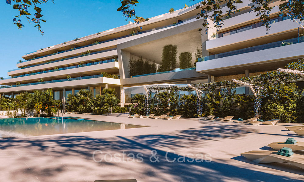 Nouveau sur le marché. Appartements élégants avec vue phénoménale sur la mer à vendre dans un complexe de luxe à Fuengirola, Costa del Sol 74367