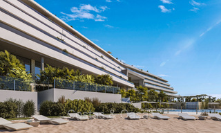 Nouveau sur le marché. Appartements élégants avec vue phénoménale sur la mer à vendre dans un complexe de luxe à Fuengirola, Costa del Sol 74368 