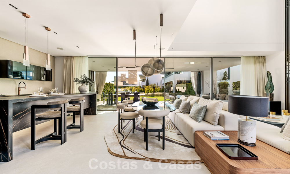 Maison de luxe prête à emménager dans un complexe innovant et luxueux avec vue sur la mer, située sur le Golden Mile de Marbella 74553