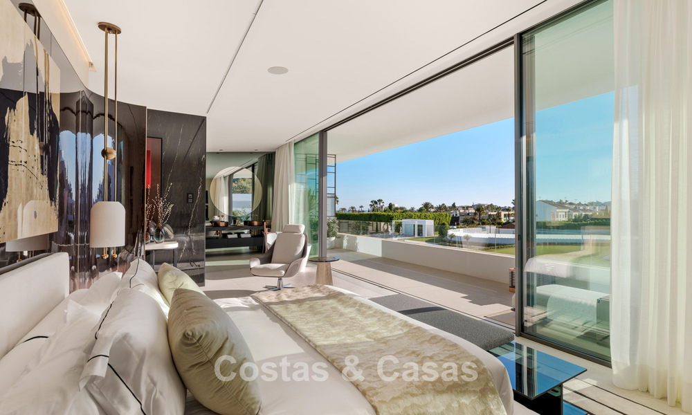 Maison de luxe prête à emménager dans un complexe innovant et luxueux avec vue sur la mer, située sur le Golden Mile de Marbella 74564