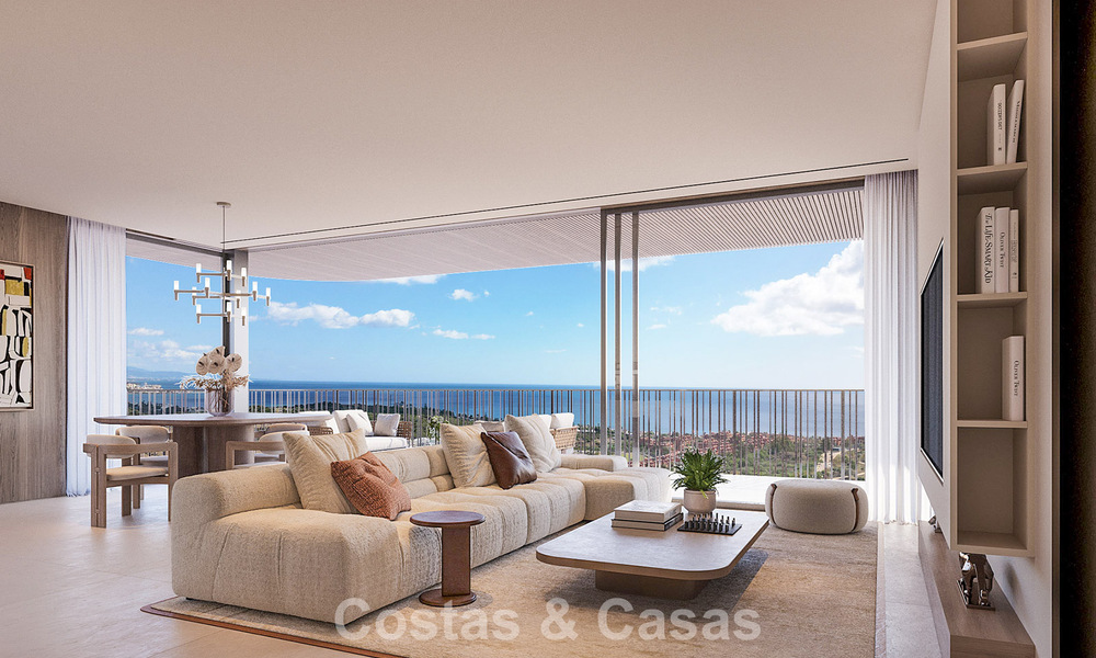 Pré-lancement ! Appartements neufs et innovants avec vue imprenable sur la mer à vendre à Casares, Costa del Sol 74765