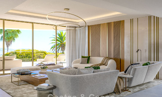 Nouveau sur le marché. Appartements de style avant-gardiste avec vue fantastique sur la mer à vendre à Benahavis - Marbella 74836 