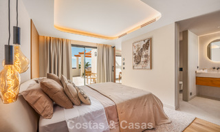 Penthouse prestigieux rénové avec vue panoramique sur la mer à vendre dans la vallée du golf de Nueva Andalucia, Marbella 773627 