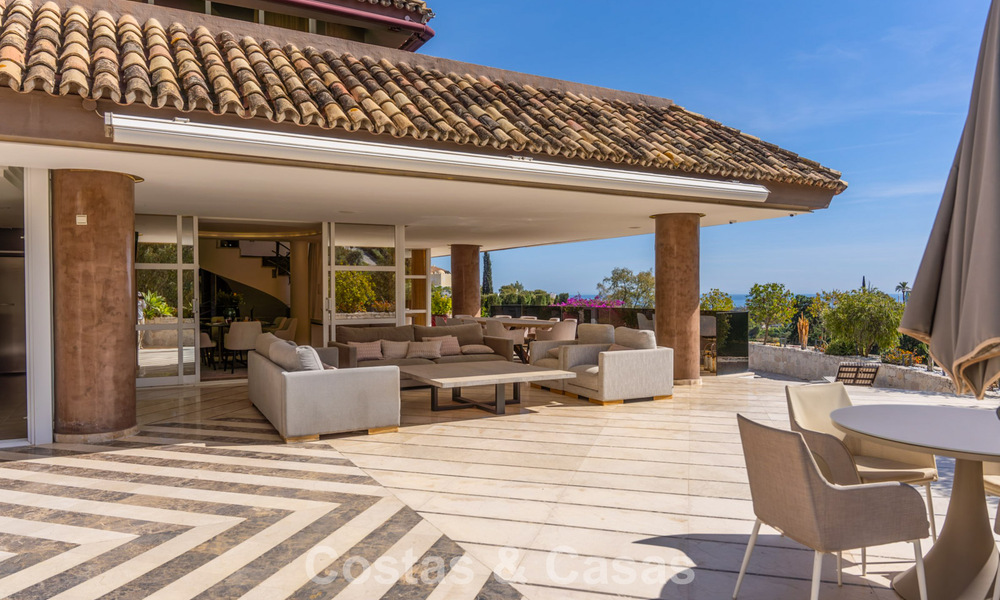 Chef-d'œuvre architectural à vendre avec une vue imprenable sur la mer à La Quinta, Benahavis - Marbella 774004