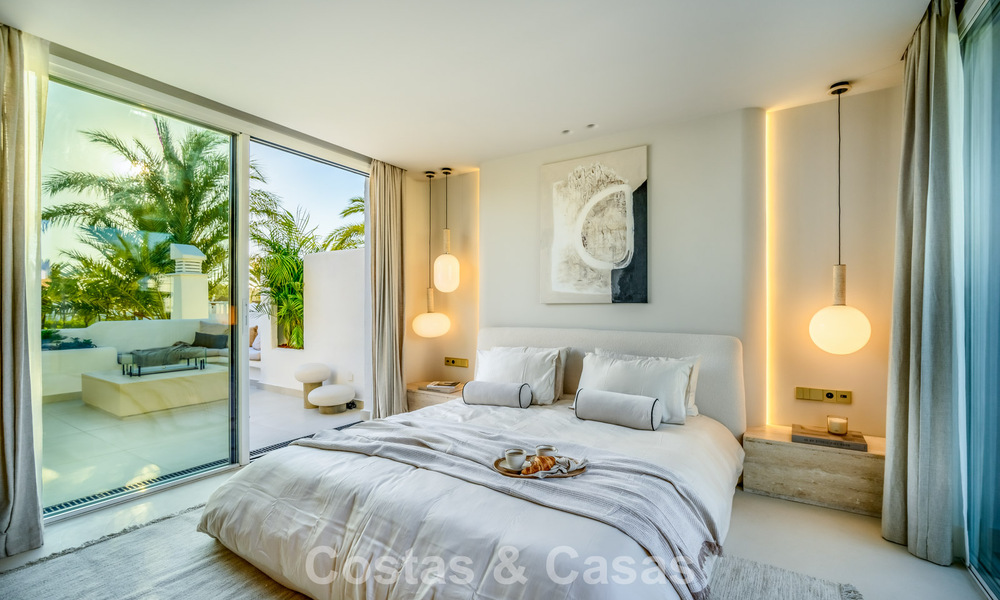 Penthouse de luxe prêt à emménager à vendre dans un complexe balnéaire à distance de marche du centre d'Estepona 773738