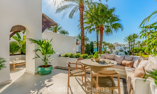 Penthouse de luxe prêt à emménager à vendre dans un complexe balnéaire à distance de marche du centre d'Estepona 773760 