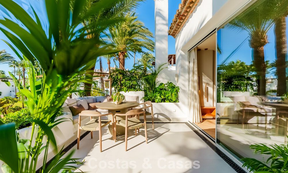 Penthouse de luxe prêt à emménager à vendre dans un complexe balnéaire à distance de marche du centre d'Estepona 773761