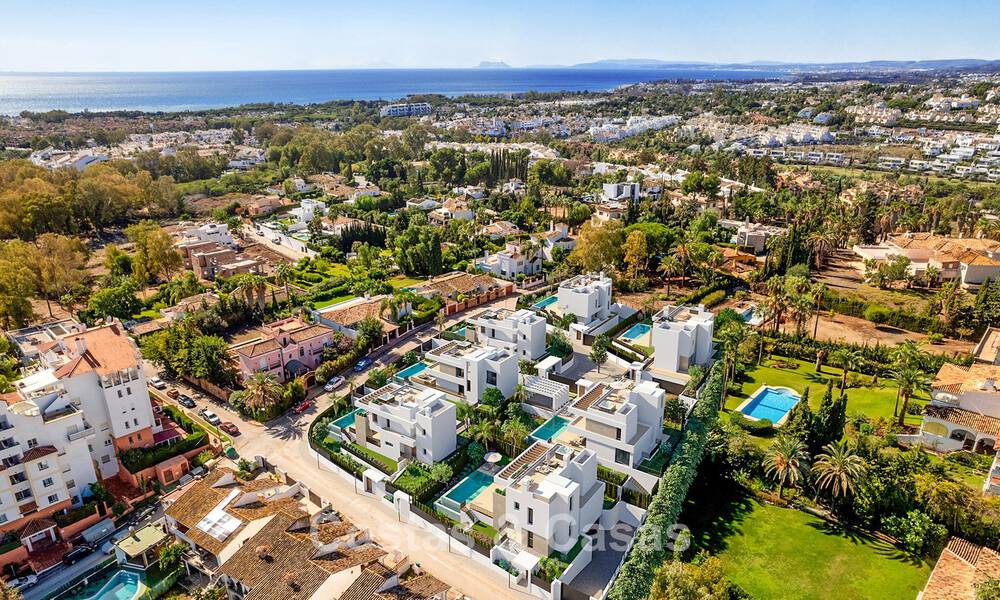 7 villas de luxe neuves à vendre à quelques pas d'un magnifique club de golf sur le New Golden Mile, Marbella - Estepona 773695