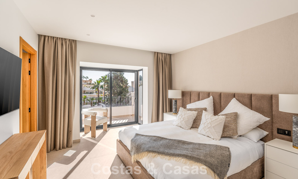 Penthouse contemporain rénové à vendre dans la vallée du golf de Nueva Andalucia, Marbella 774253