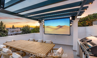 Penthouse contemporain rénové à vendre dans la vallée du golf de Nueva Andalucia, Marbella 774267 