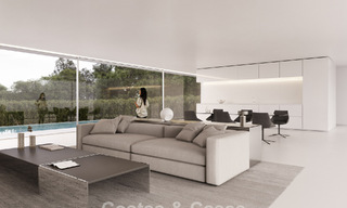 Villas design high-tech à vendre dans un environnement naturel sur le terrain de golf d'Estepona 774453 