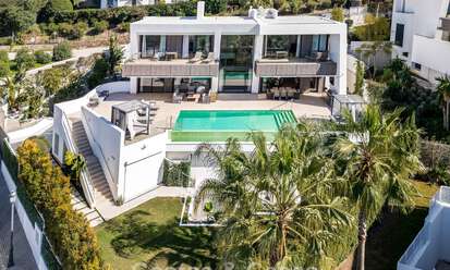Villa moderne haut de gamme avec vue panoramique à vendre sur la New Golden Mile entre Puerto Banús et Estepona 795784