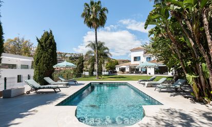 Villa méditerranéenne moderne entièrement rénovée avec vue sur la mer à vendre à Benahavís - Marbella 798565